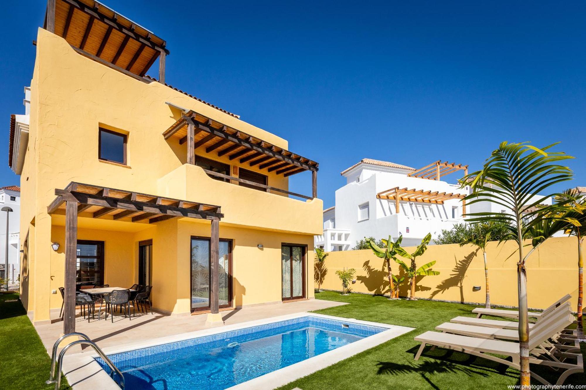 Villa With 4 Bedrooms And Private Heated Pool San Miguel de Abona Buitenkant foto