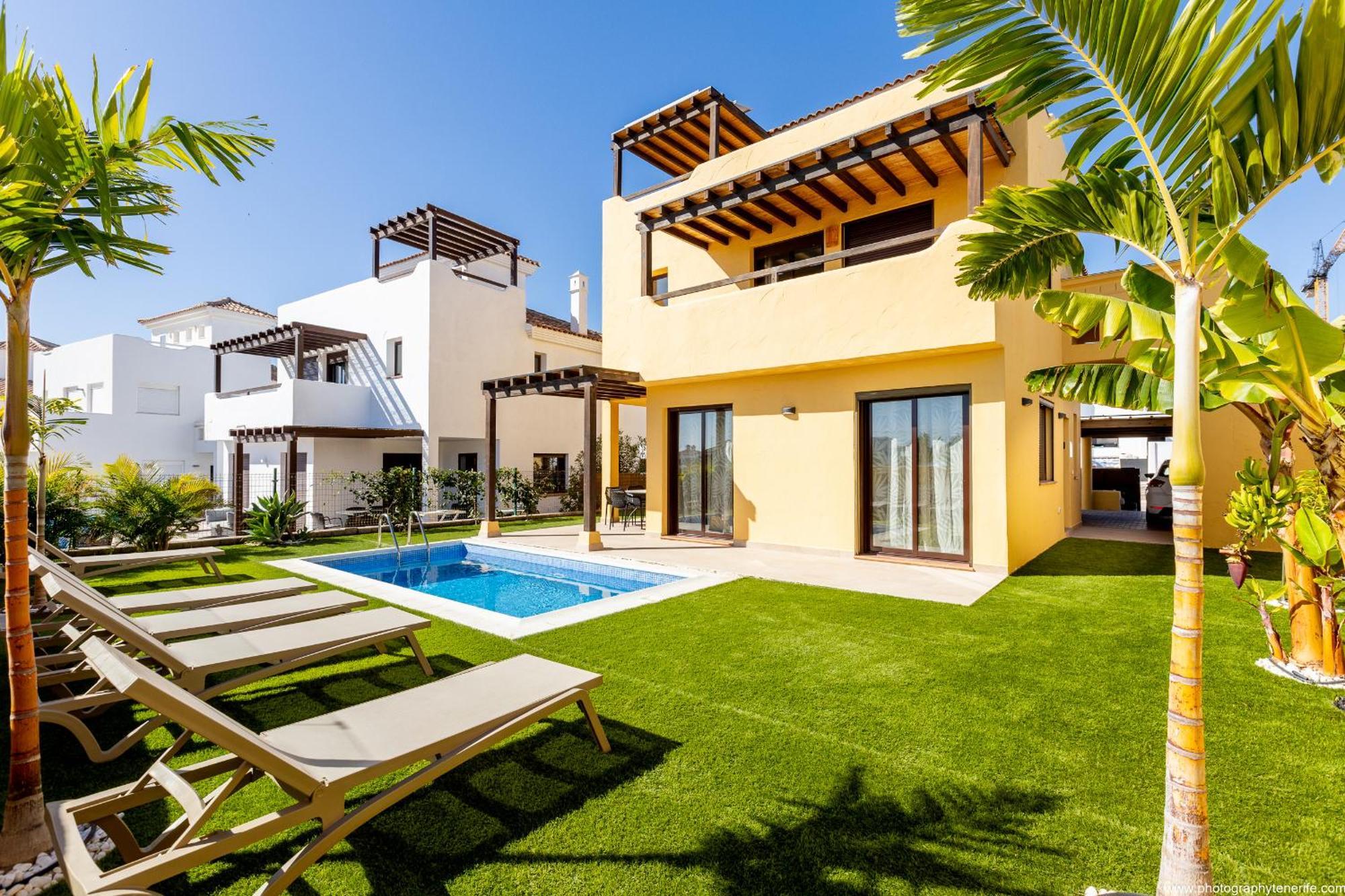 Villa With 4 Bedrooms And Private Heated Pool San Miguel de Abona Buitenkant foto
